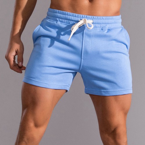 Pantalones Cortos para Hombre con Bolsillos Salón Gimnasio Entrenamiento Cintura Elástica Jogger Gimnasio - Imagen 17 de 19