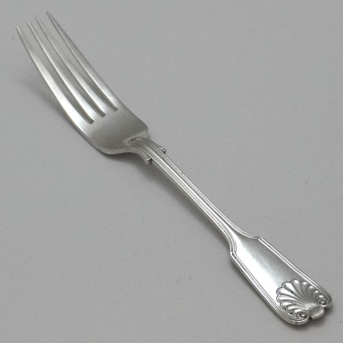 FIDDLE THREAD & SHELL Design SHEFFIELD Silver Service Cutlery Forks & Spoons - Picture 16 of 32