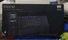 iHome iConnect Media Keyboard - BRAND NEW - Charge  Sync iPod, iPhone, iTunes