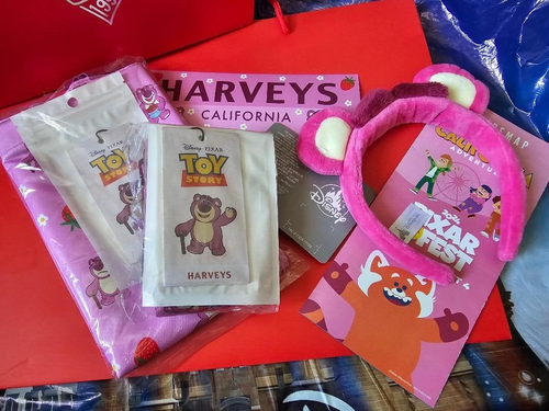 SET Harveys di 4 articoli LOTTO RTS, orecchie nuove con etichette, CNC e borsa shopper - Foto 2 di 5