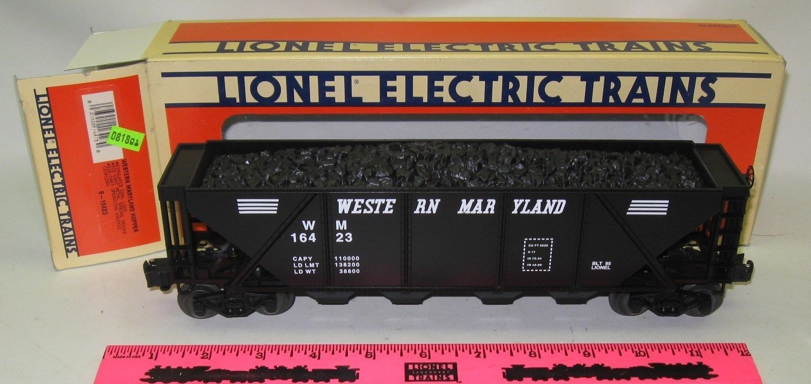 New Lionel 6-16423 Western Maryland hopper New Lionel 6-16423 Western Maryland hopper