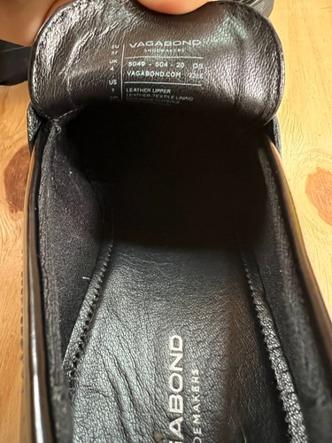 Vagabond Shoemakers Chunky Lug Sole Loafers Women's 7 - Picture 4 of 5