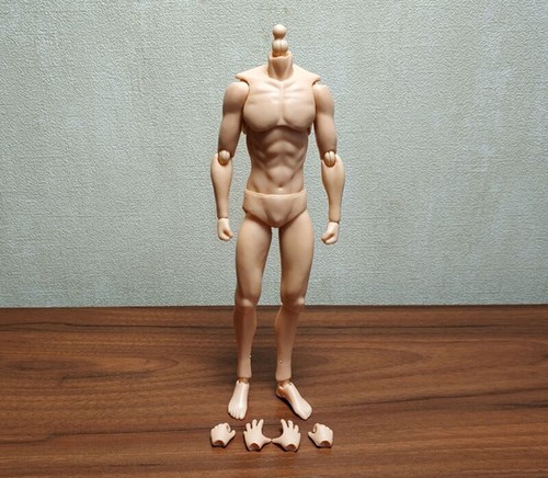 1/12 Scale Male Hooded Shirt Jeans Set with Body Shoes Model for 6 Inches Body - Picture 7 of 16