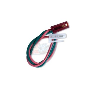 B Blesiya HEI Distributor Wire Harness Dual Connector Pigtail for 12V Power Tachometer White