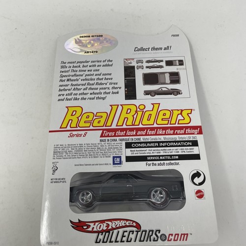 Hot Wheels 2009 RLC Series 8 1980 El Camino Real Riders Black 6908/7500 - Picture 7 of 9