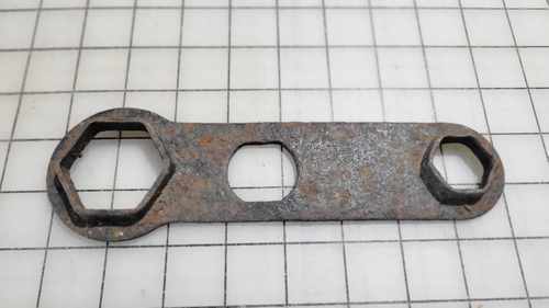 Herramientas antiguas Ford modelo T - Llave de cubo tuercas de 8" años 20 coche automóvil - Imagen 3 de 4
