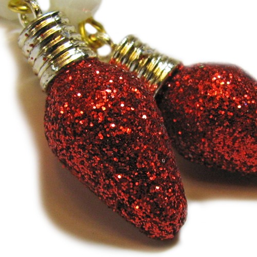 Sparkly Christmas Light Earrings By SoniaMcD - Picture 21 of 34