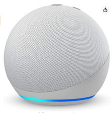Factory Sealed New in Box - Amazon Echo Dot 4th Gen- Silver/White
