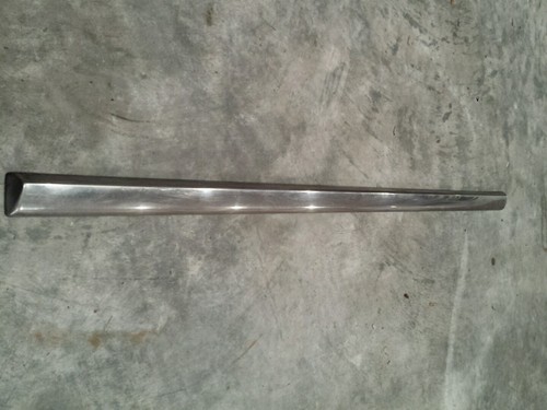 1953 Willys Aero ace falcon rear passenger door stainless steel trim molding oem - Picture 8 of 10