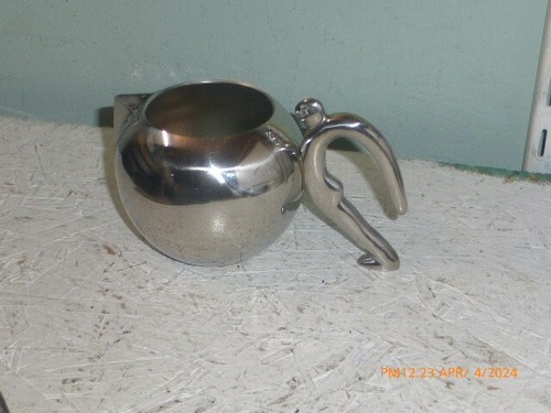 CaRRoL BoYeS Milk Jug Round Man Stainless Steel + Sugar Bowl Round Carrol Boyes - Picture 4 of 9
