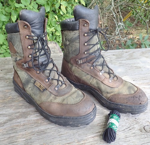Rocky ProHunter Gore-Tex Camouflage 500G Thinsulate Hunting Boot Mens 10.5 M - Picture 1 of 16