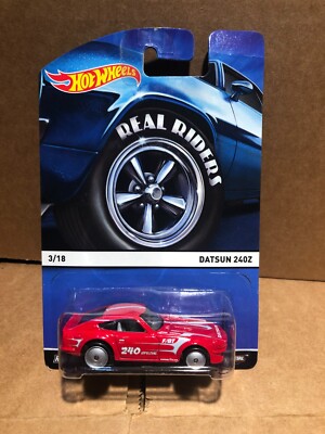 ミニカー Hot Wheels Real Riders Movie Series 1/64 HOT WHEELS REAL RIDERS 3/18 DUTSUN 240Z RED | eBay