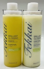 fekkai brilliant gloss shampoo & conditioner 8oz ea scuffed exterior