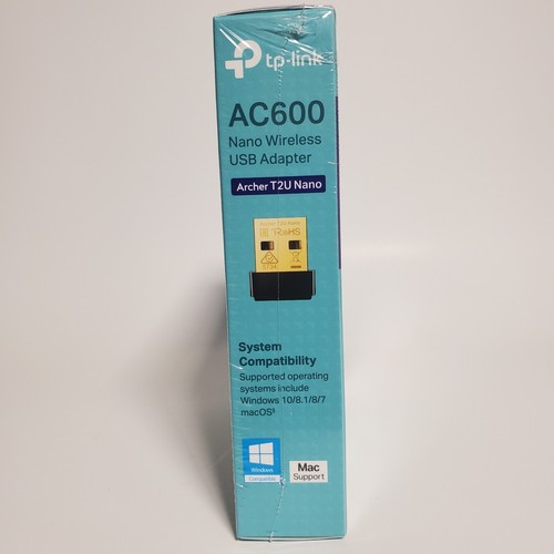 TP-Link Nano 2-in-1 USB WiFi Bluetooth Adapter AC600(Archer T2UB Nano)- 2.4G/5 - Picture 4 of 5