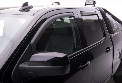 EGR 571775 EGR in-channel window visors front & rear set matte black finish - Picture 2 of 8