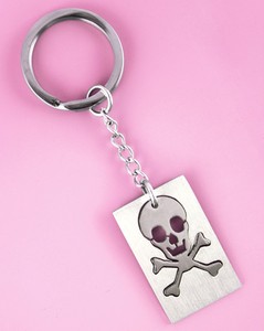 K1163 key chains Stainless Steel key ring tiger design cool man best choose new