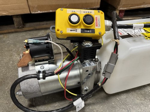 Bucher Hydraulic Hoist Pump, Double Acting, 11.9 Quart, M-3556-0100 - Picture 5 of 11