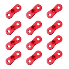 12 Pcs Camping Cord Fastener Tent Rope Clamp Anti Line