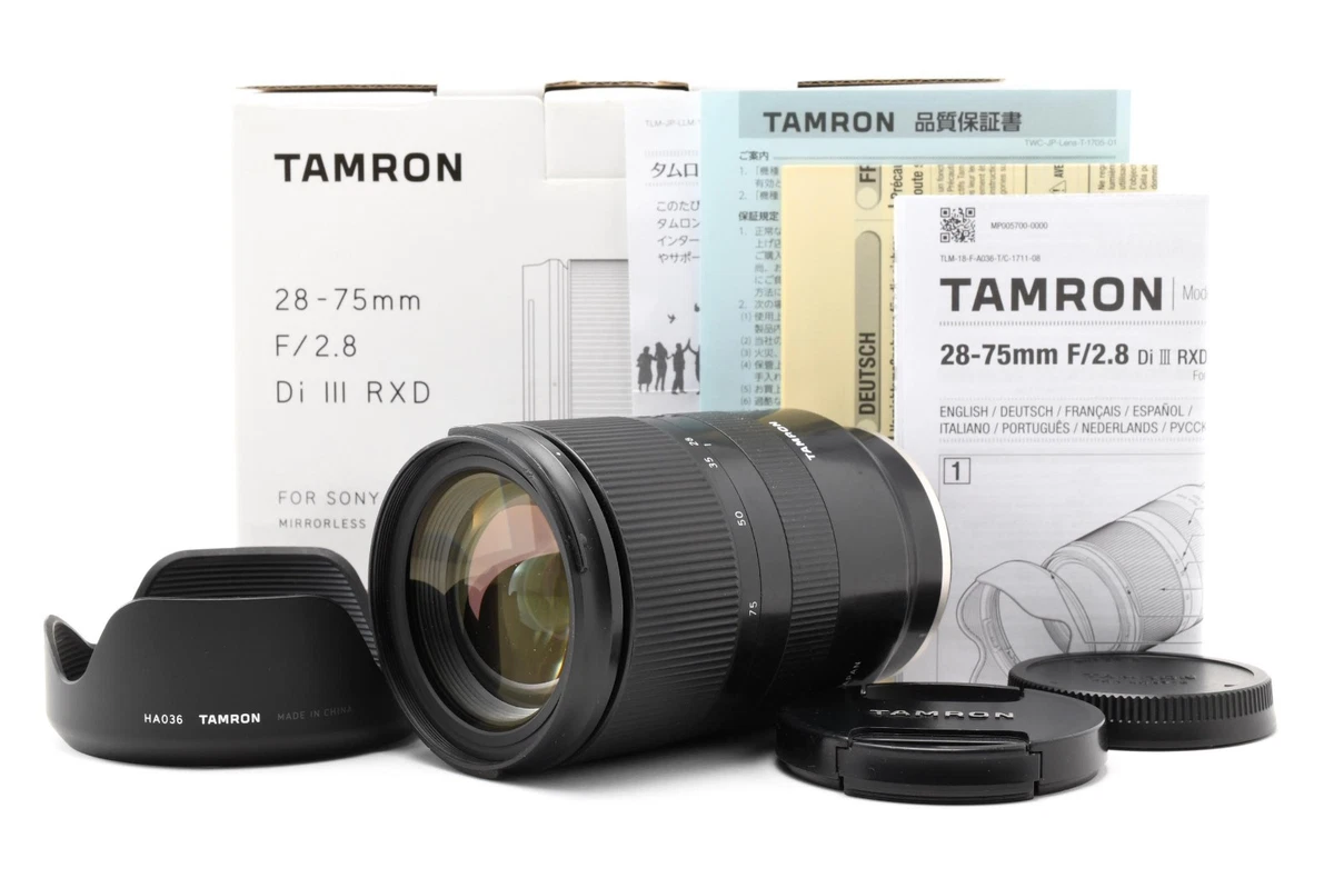 Tamron 28-75mm Camera Lenses for Sony for sale | eBay