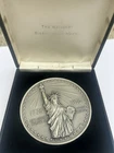 1976 Huge 7.95 oz ASW .925 silver Bicentennial Metal Statue of Liberty