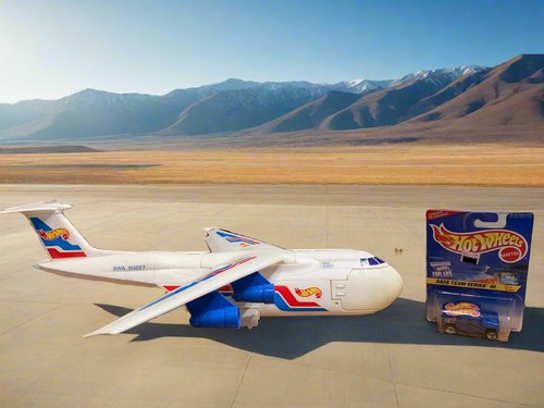 Hot Wheels, SWA 50227 Cargo Plane, Race Team Series III Hummer, Neu in OVP