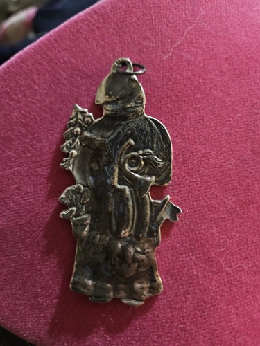 3d German Pewter Santa Claus Ornaments 1080s - Picture 2 of 2