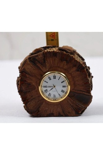 Banksia Wood Vintage Desk Clock Jim Pearson 1999 r0622 - Picture 18 of 20
