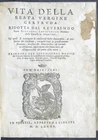 Brother John Lanspergio - Life of the Blessed Virgin Gertruda - 1585