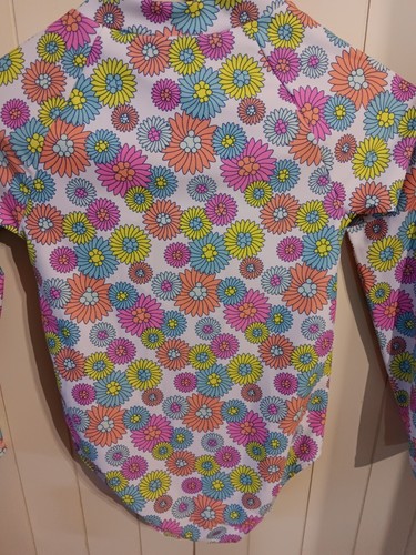 Betsey Johnson Flowered One Piece Kids Bathing Suit, NWT, Size 12 - Picture 11 of 11