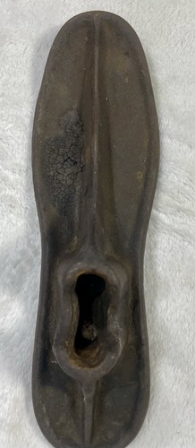 Vintage/Antique Cobbler Shoe Stand and Shoe Form Cast Iron 10" - Picture 3 of 14