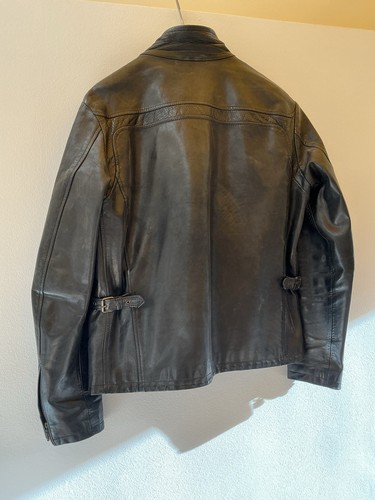 Belstaff, Herrenlederjacke, Maple, Goldlable, Gr. L - Bild 5 von 6