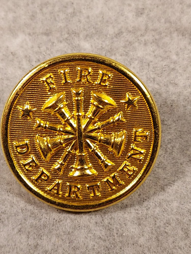 Waterbury Button Co. - FD - Feuerwehr Uniform Messingknöpfe Menge 8--7/8" - Bild 3 von 10