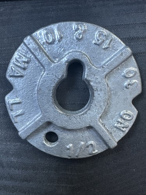 #ad #ad 5 8quot; Round Malleable Iron Washer Plain $12.00