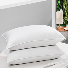 Bed Pillows for Sleeping 2 Pack - Luxury Plush down Alternative Pillo