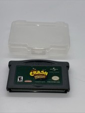 Crash Bandicoot: The Huge Adventure (Nintendo Game Boy Advance, 2002) With Case