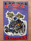 Pop Industries Sticker-VON FRANCO HotRod Eyeball Wings-new 2007 retro flames