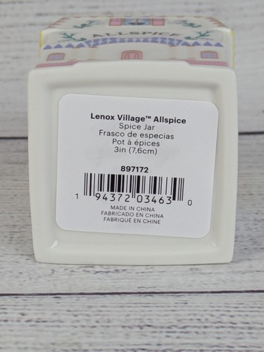 Lenox Village Gewürzglas Pimenthaus 2. Auflage 3 Zoll Neu Offener Karton 897172 - Bild 8 von 18