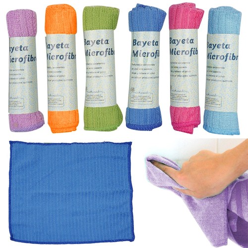 2 Microfiber Towel Cleaning Cloth For Auto Detailing Led Tv Computer Tablet