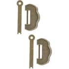 2 stücke Professionelle Schmuckkasten Latches Vintage-Schloss Kleine Box Hängen