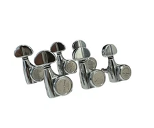 DerJung Professional Guitar Machine Head, Gear Ratio: 1:18, Chrome 6R