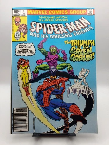 Spider-Man & His Amazing Friends #1 1981 1st App Firestar / High Grade Newsstand