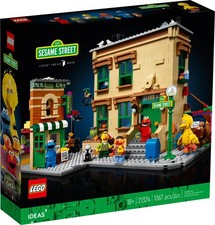 LEGO Ideas 21324: 123 Sesame Street | NUOVO & IMBALLO ORIGINALE