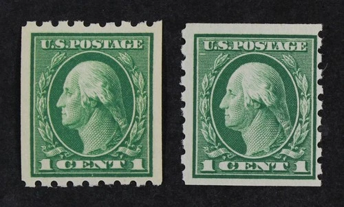 CKStamps: US Stamps Collection Scott#410 412 1c Washington Mint NH OG