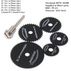 Accessories Saw cutters HSS Orbital Parts Plastic Power Rotary Tool Black
