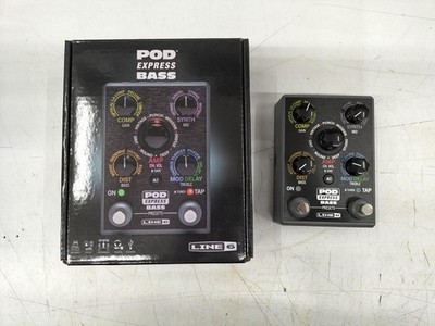 Line 6 POD Express Bass Multi-FX Verstärker Modeler 7 Ampere 17 FX Looper USB...