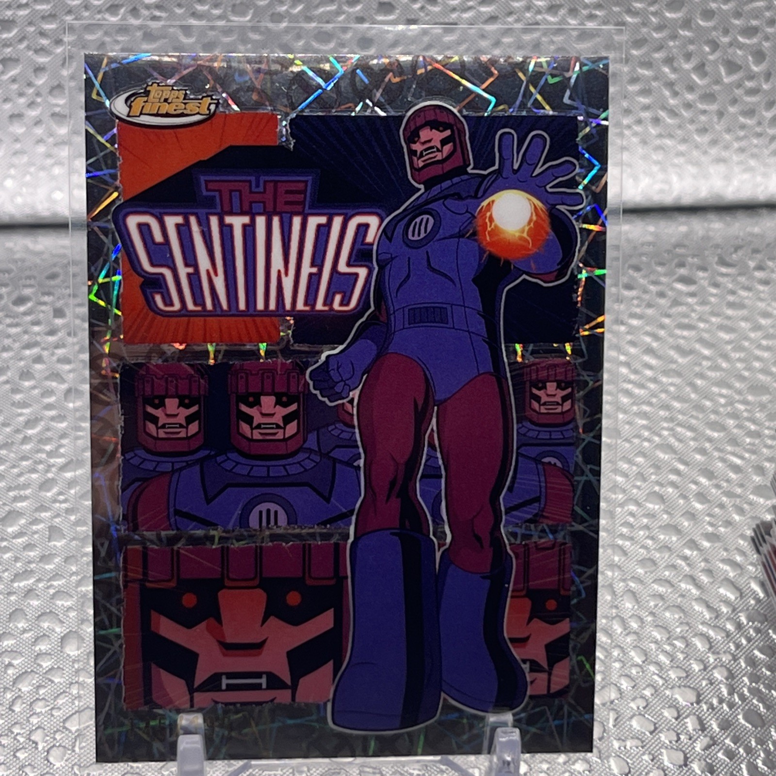 2025 Topps Finest X-Men '97 The Sentinels Remember It Laser /199 RI-10