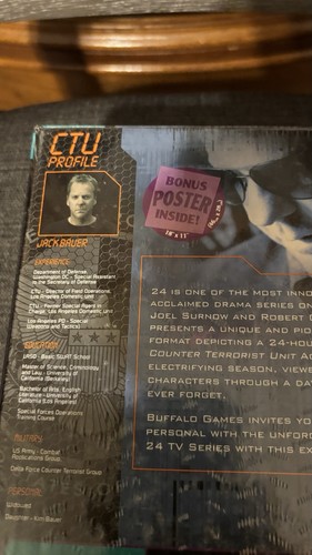 24 Jack Bauer Puzzle 300 Piece Puzzle Fox TV Series Show Twenty Four .SEALED/NEW - Picture 3 of 7