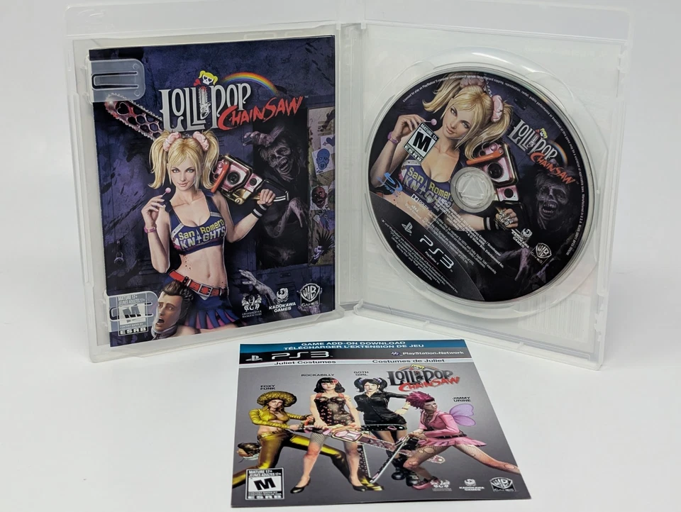 Lollipop Chainsaw (Sony PlayStation 3, 2012) - CIB Complete - Image 3 of 3