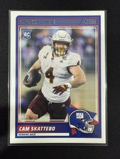 2025 Panini Score Football Cam Skattebo #1 2025 Rookie New York Giants