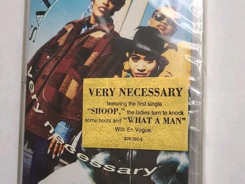 SEALED Very Necessary by Salt-N-Pepa Cassette London Records Rap Music - Picture 3 of 11